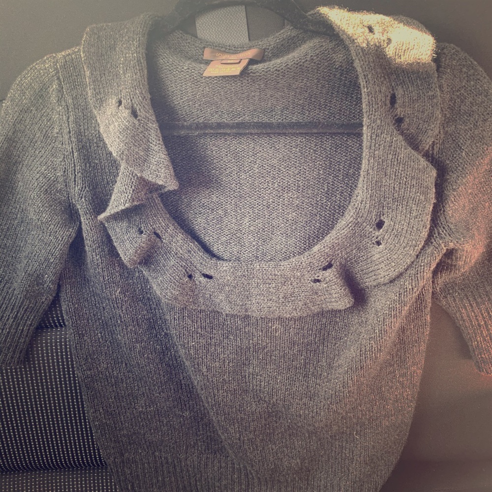 TWO Authentic Louis Vuitton Cashmere Tops